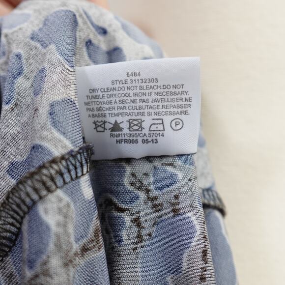 Tory Burch Animal Print Knee Length Skirt leopard print cheetah XS - Picture 13 of 13